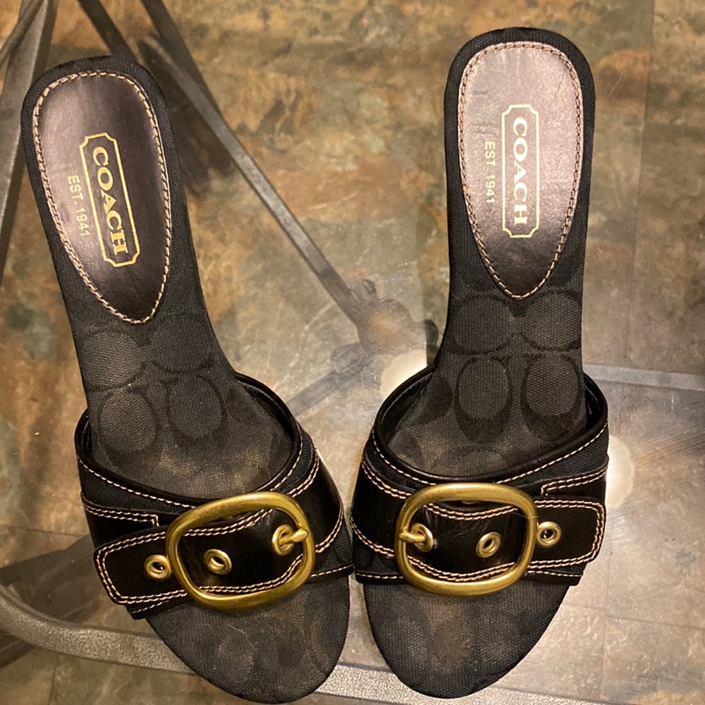 Coach wedges